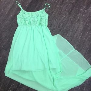 Shop Hopes lime green maxi dress