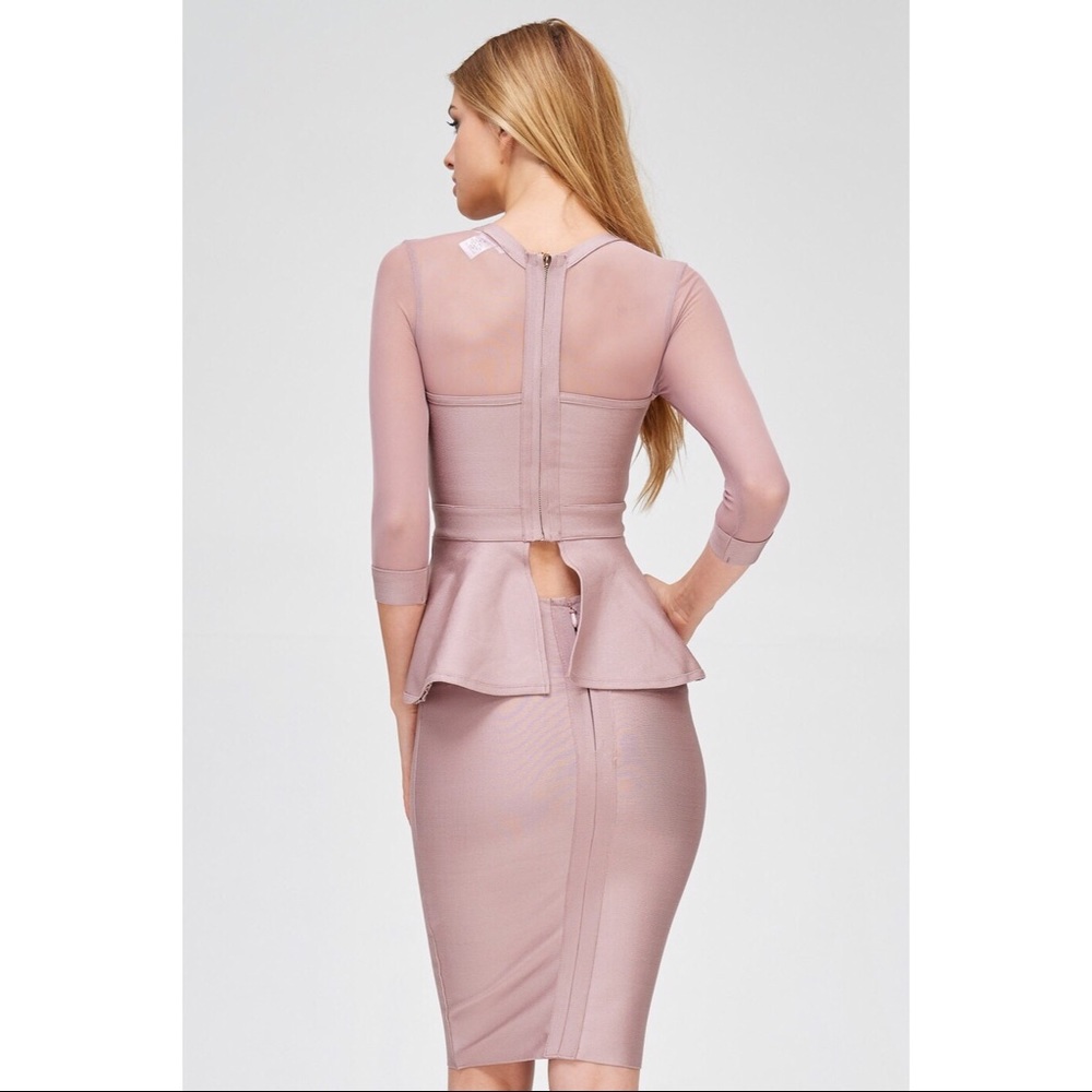 Bandage Peplum Top - Picture 5 of 8