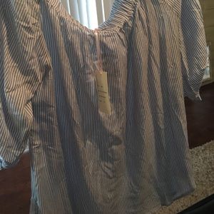 NWT off the shoulder top