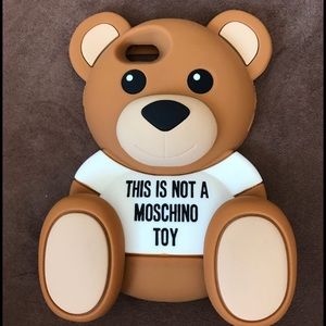 Moschino Bear iPhone 6/6S Case 100% Authentic