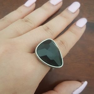 Black vintage ring