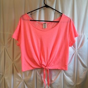 Victoria's Secret Pink lace back top