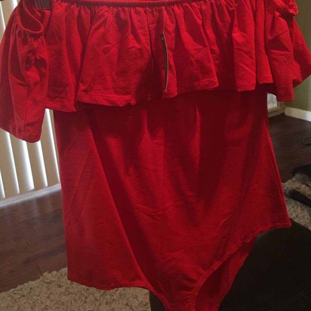 NWT J. Crew off the shoulder bodysuit
