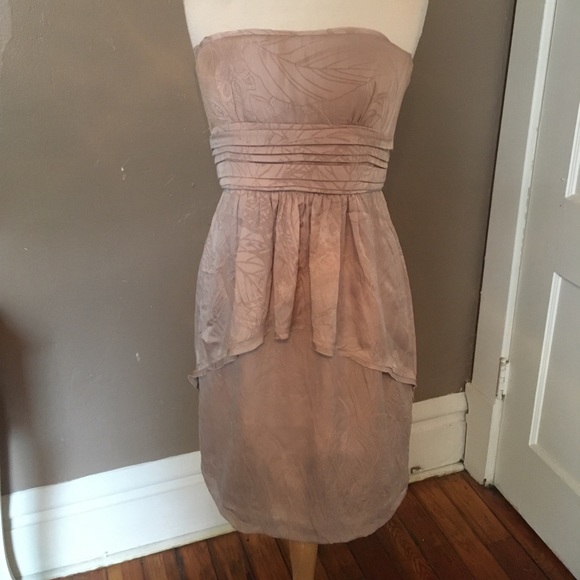 BCBGMaxAzria Dresses Bcbg Blush Cocktail Dress Poshmark