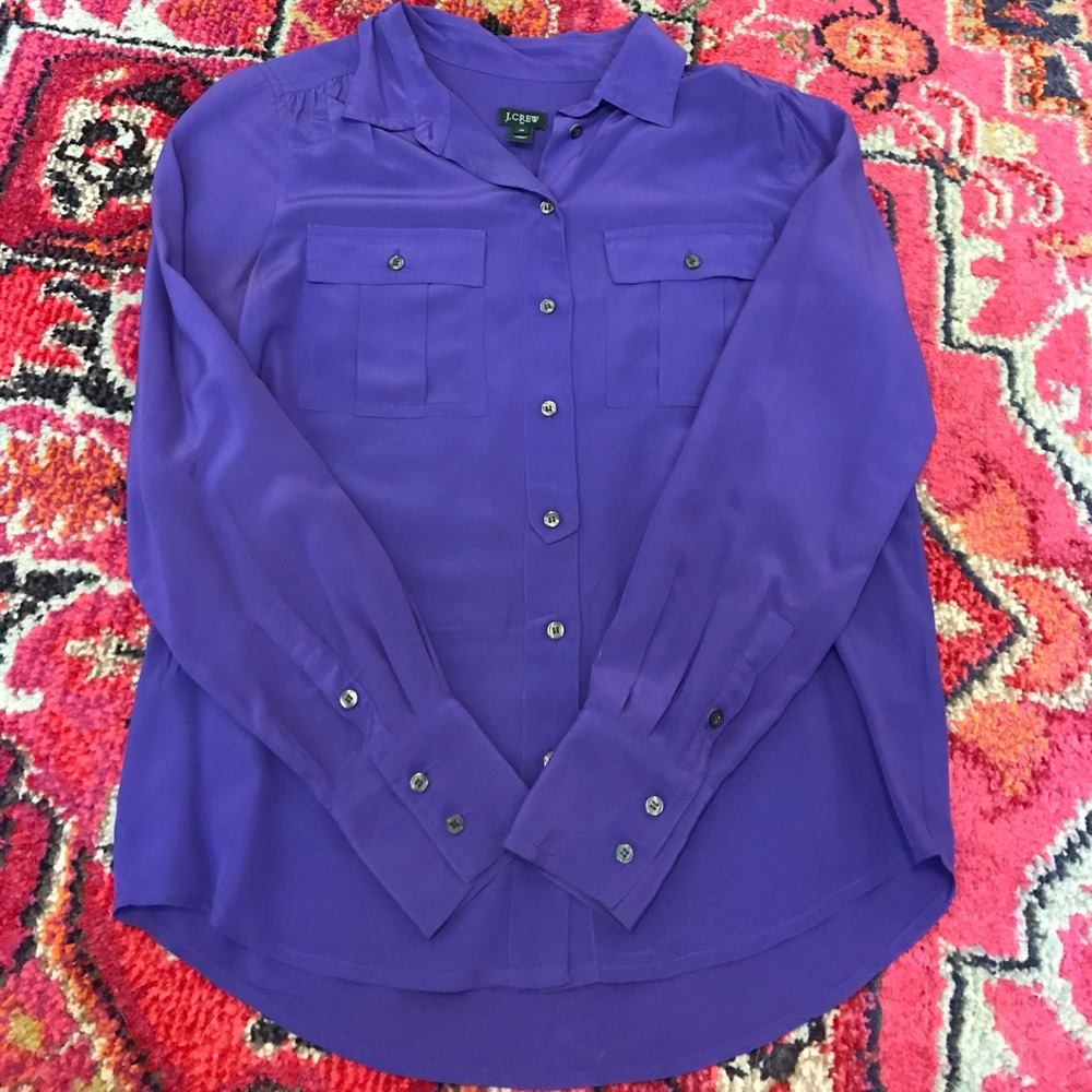 JCrew Silk blouse