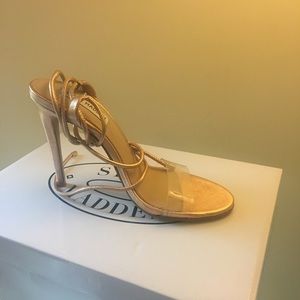 Steve Madden Lyla Rose Gold heels.