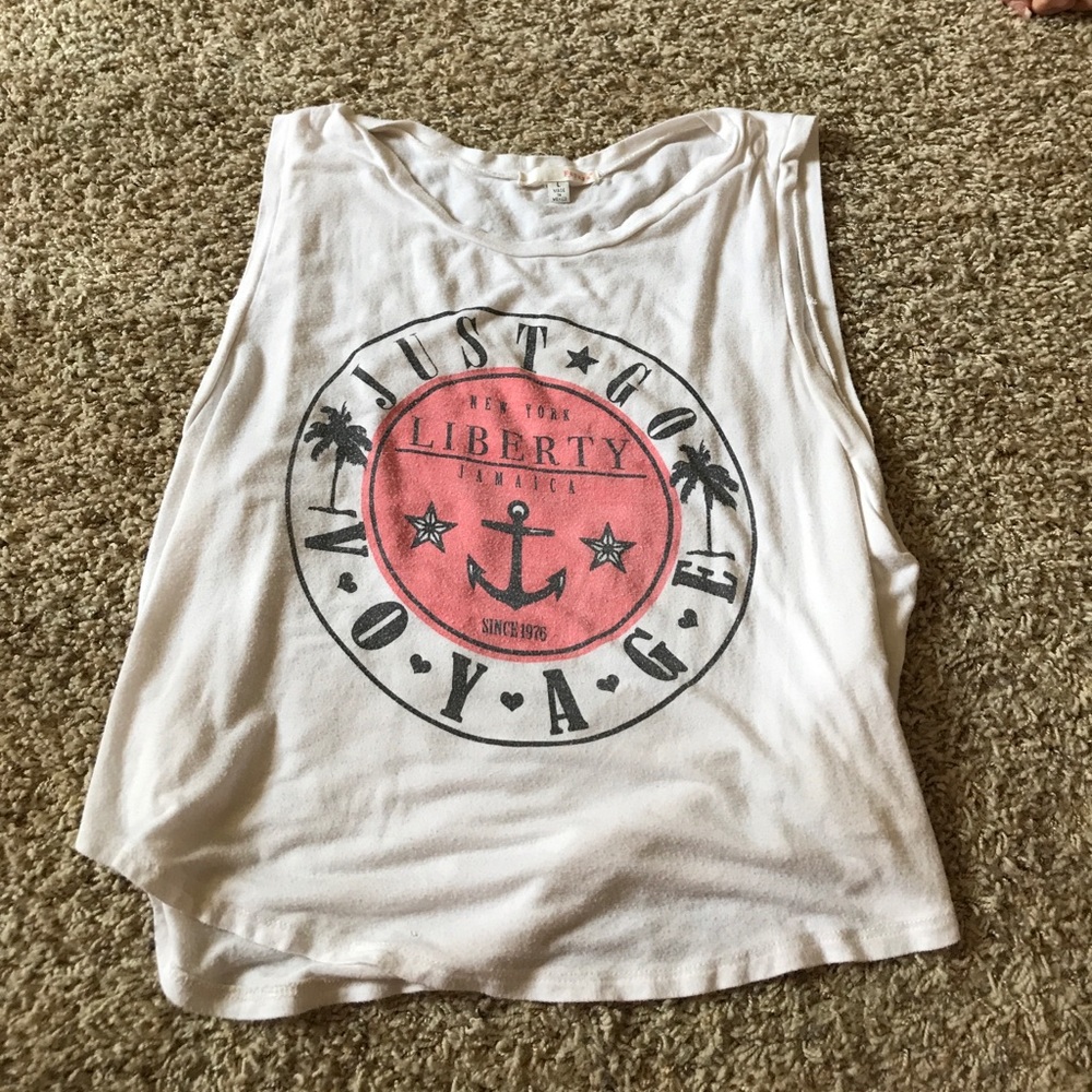 Summer vibe croptop. Worn up to 5 times.