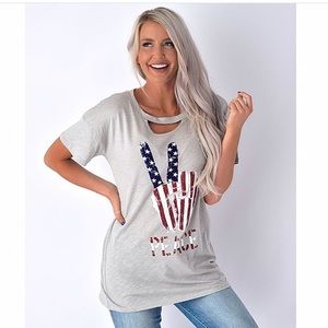 Peace tee