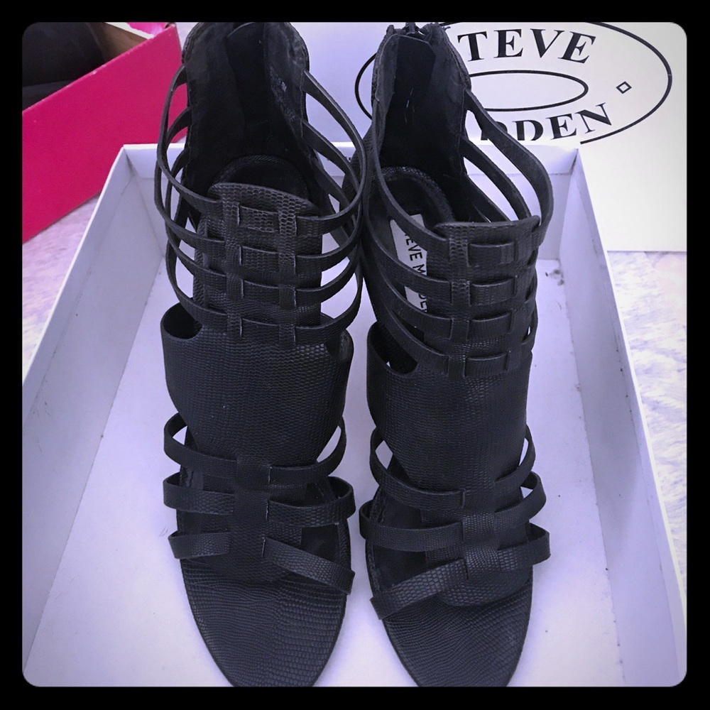 Steve Madden Black Heels