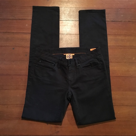Tory Burch Denim - Tory Burch Black Super Skinny Jeans