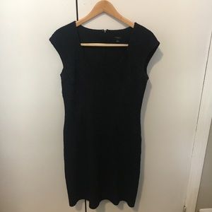 Lacy Navy Blue Dress