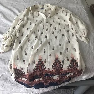 Printed blouse