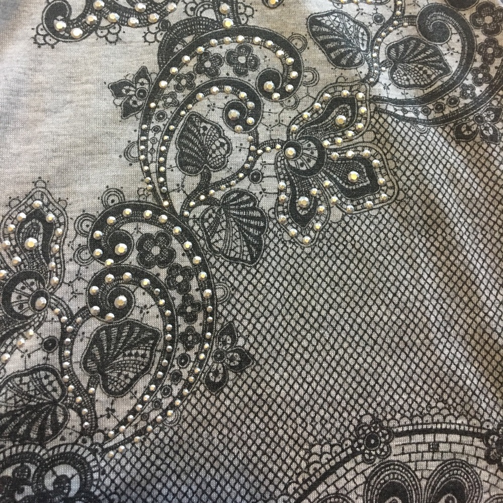 Studded Racerback Tank - Picture 2 of 4