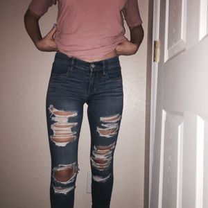PacSun Distressed Jeggings