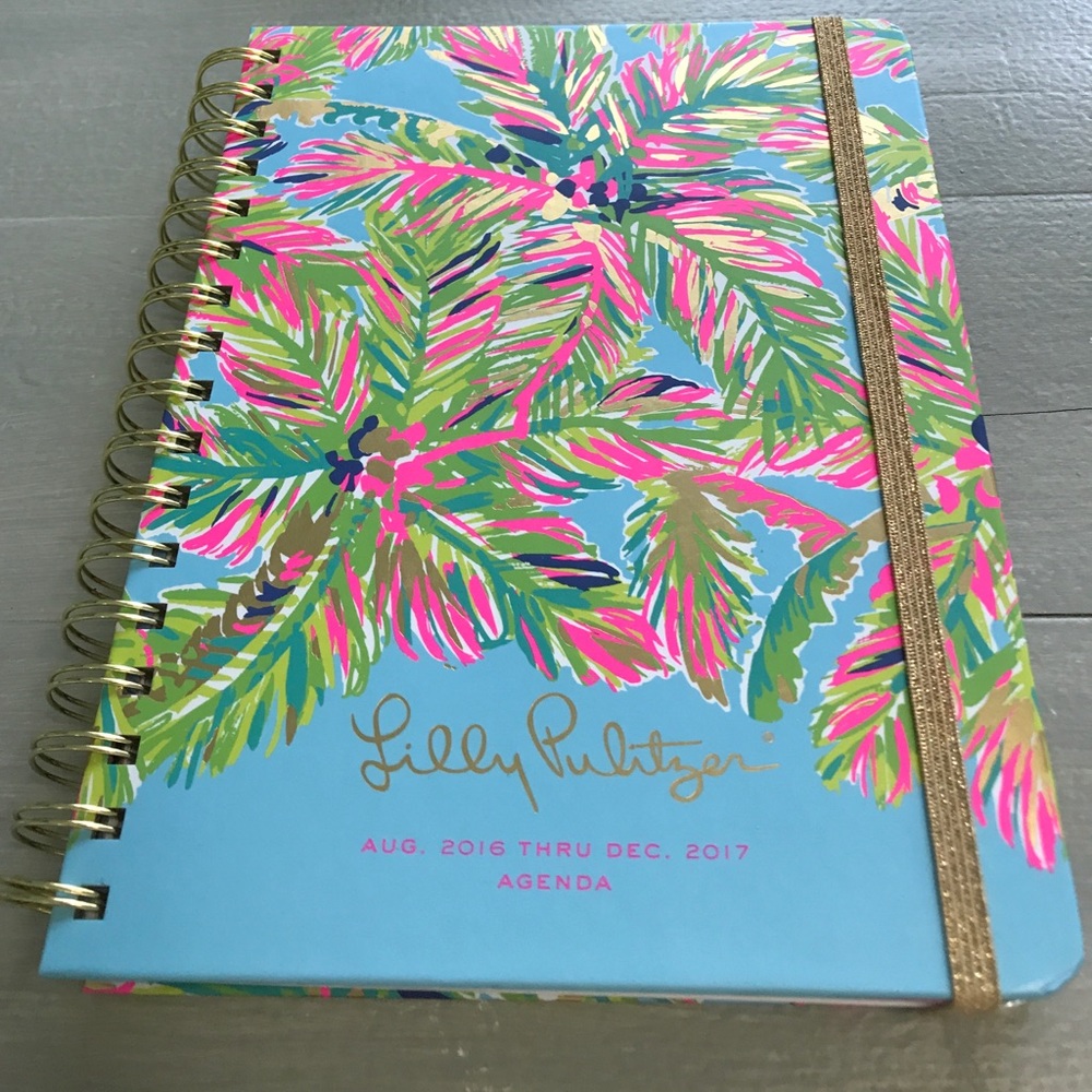 Lilly Pulitzer 2017 agenda, medium size