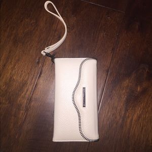Iphone6 wallet case with arm strap