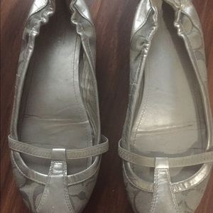 COACH ballet flats. Size 9