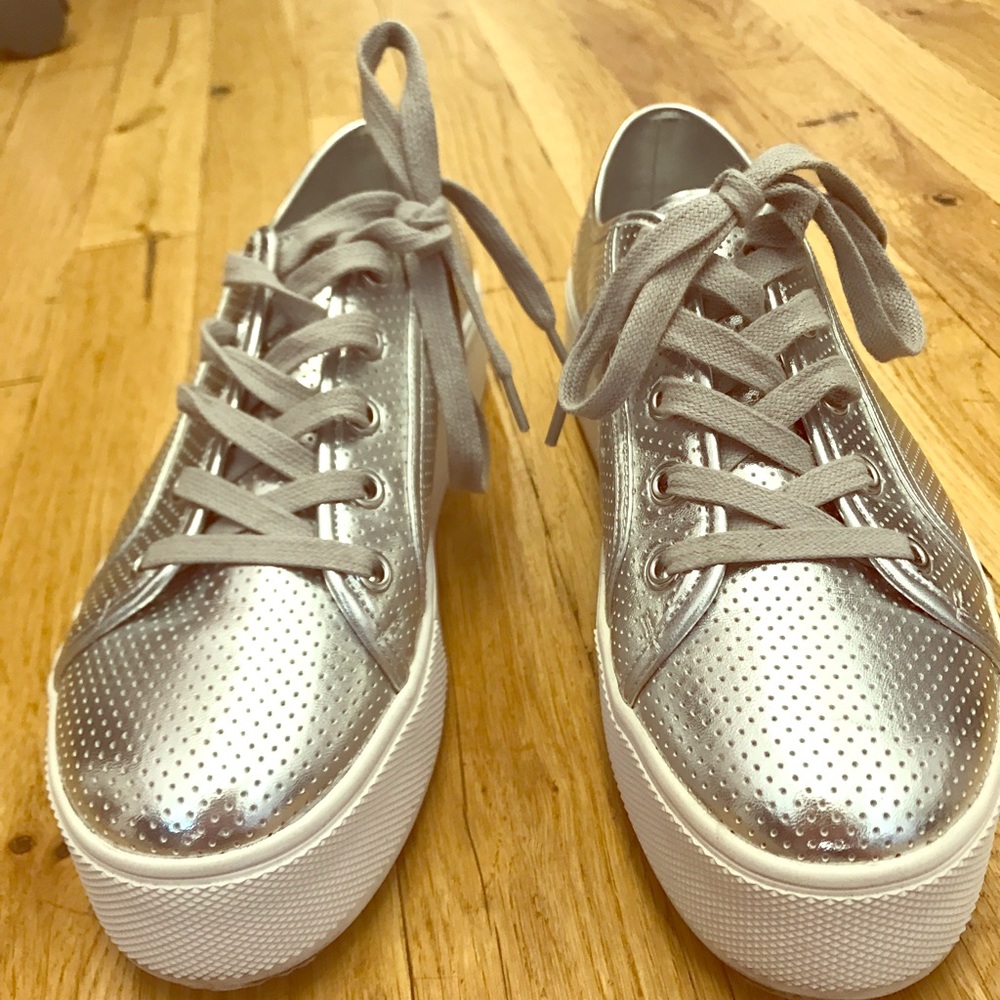Future Sneaker by Steve Madden Silver