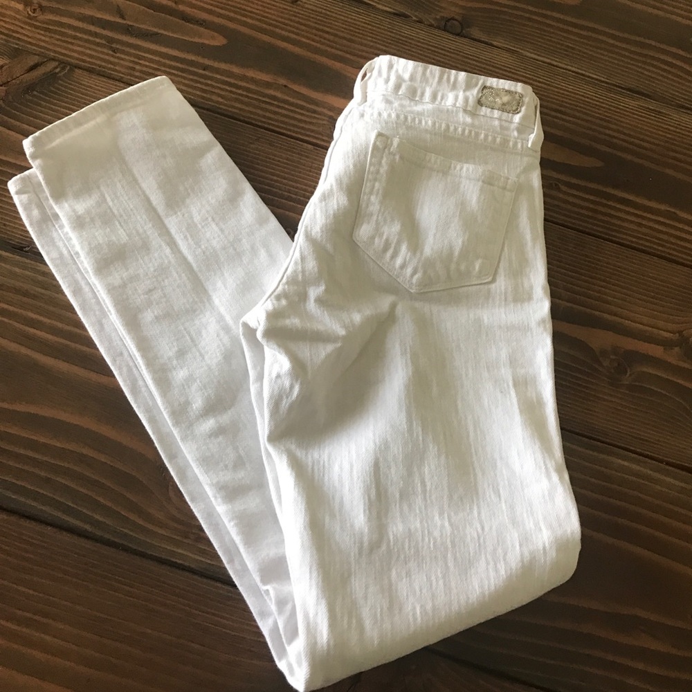 White Paige Peg Skinny 27