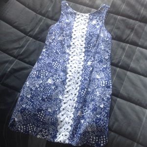 LFT Upstream print shift dress size 10