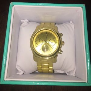 brand new gold watch