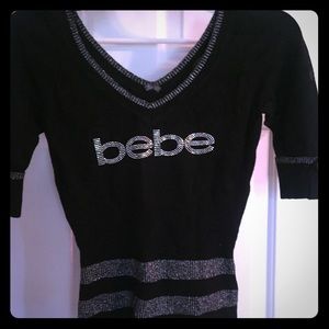 Bebe logo sweater