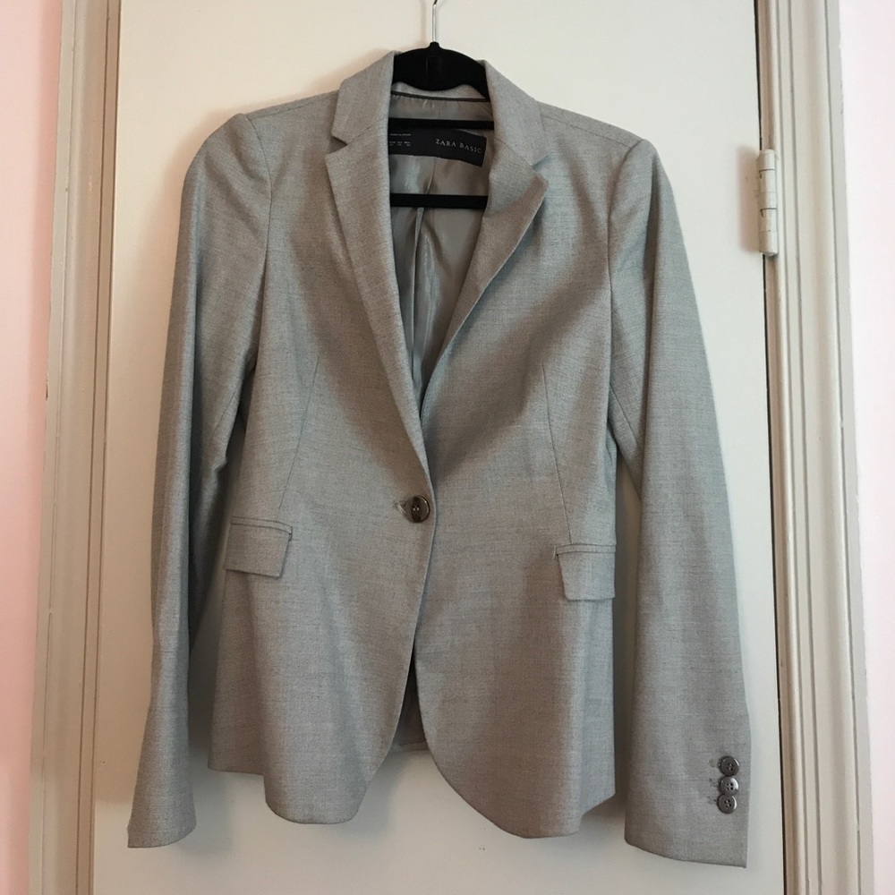 Grey Zara Blazer