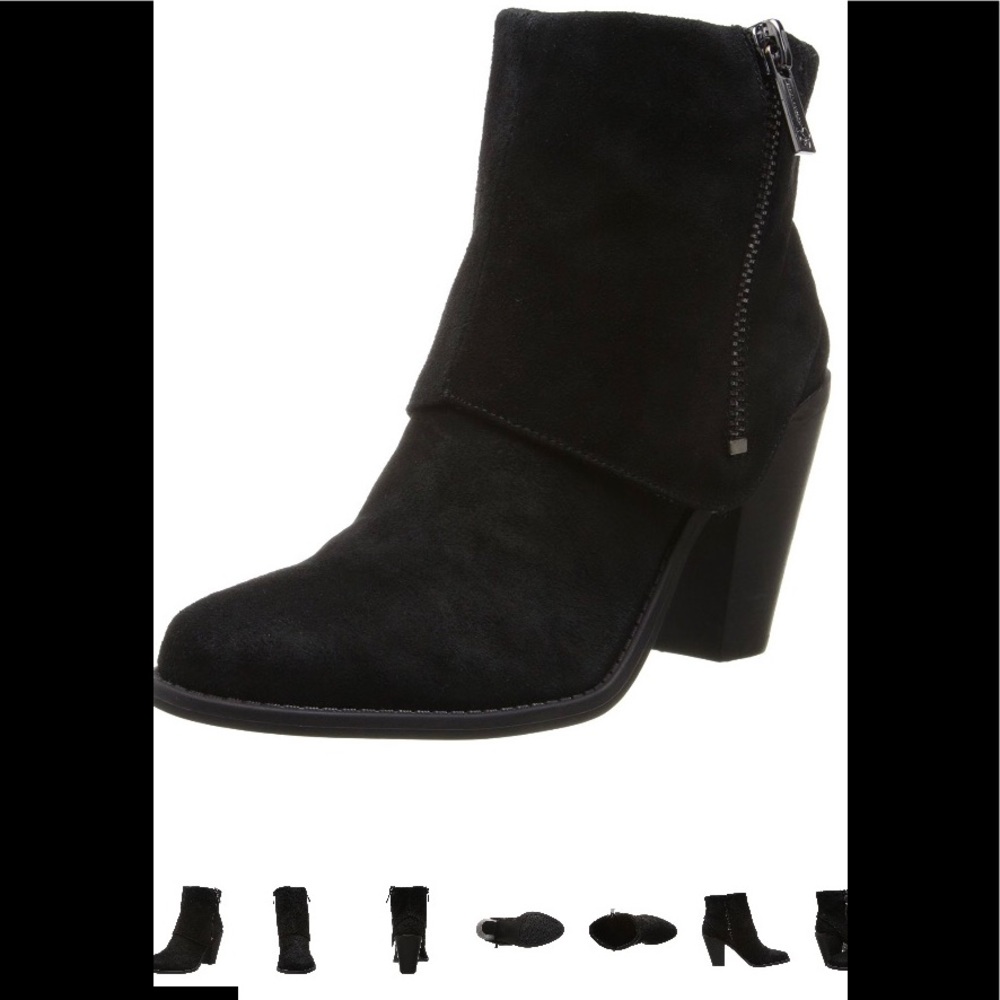 Jessica Simpson Black Suede Booties