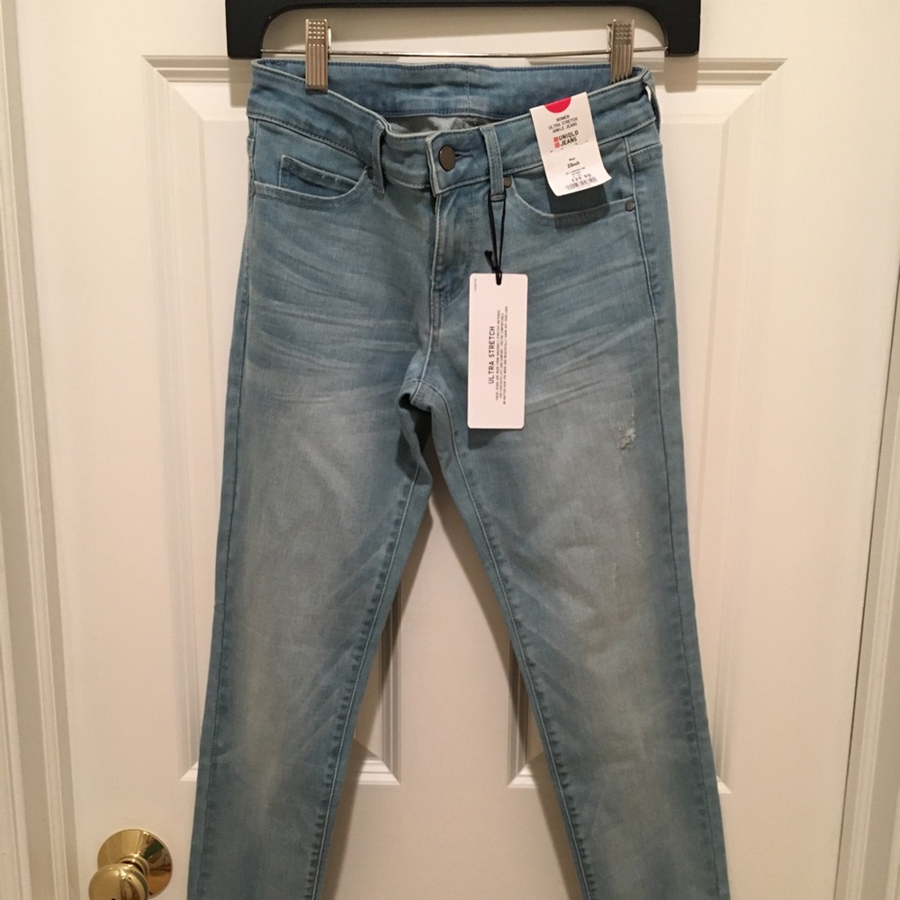 UNIQLO Skinny Fit Ultra Stretch Ankle Jeans