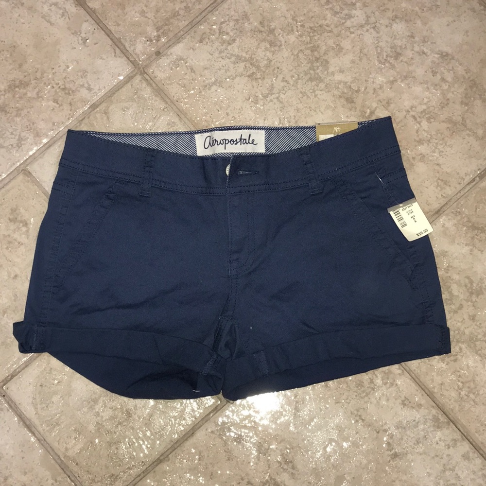 Navy blue Aeropostale shorts