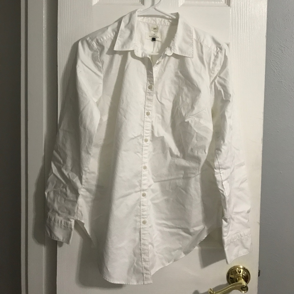 ⚡️FLASH SALE⚡️LOFT white softened shift