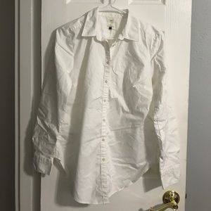 ⚡️FLASH SALE⚡️LOFT white softened shift