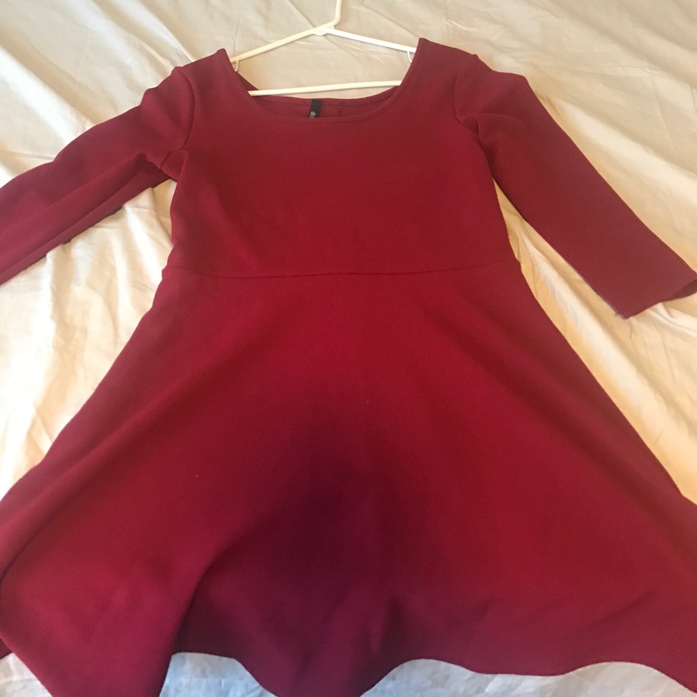 Red dress