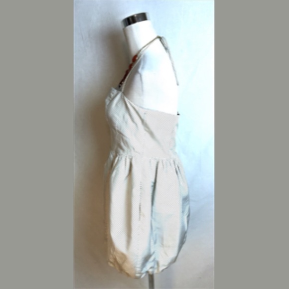 Alice + Olivia bubble polkadot halter dress medium - Picture 3 of 4