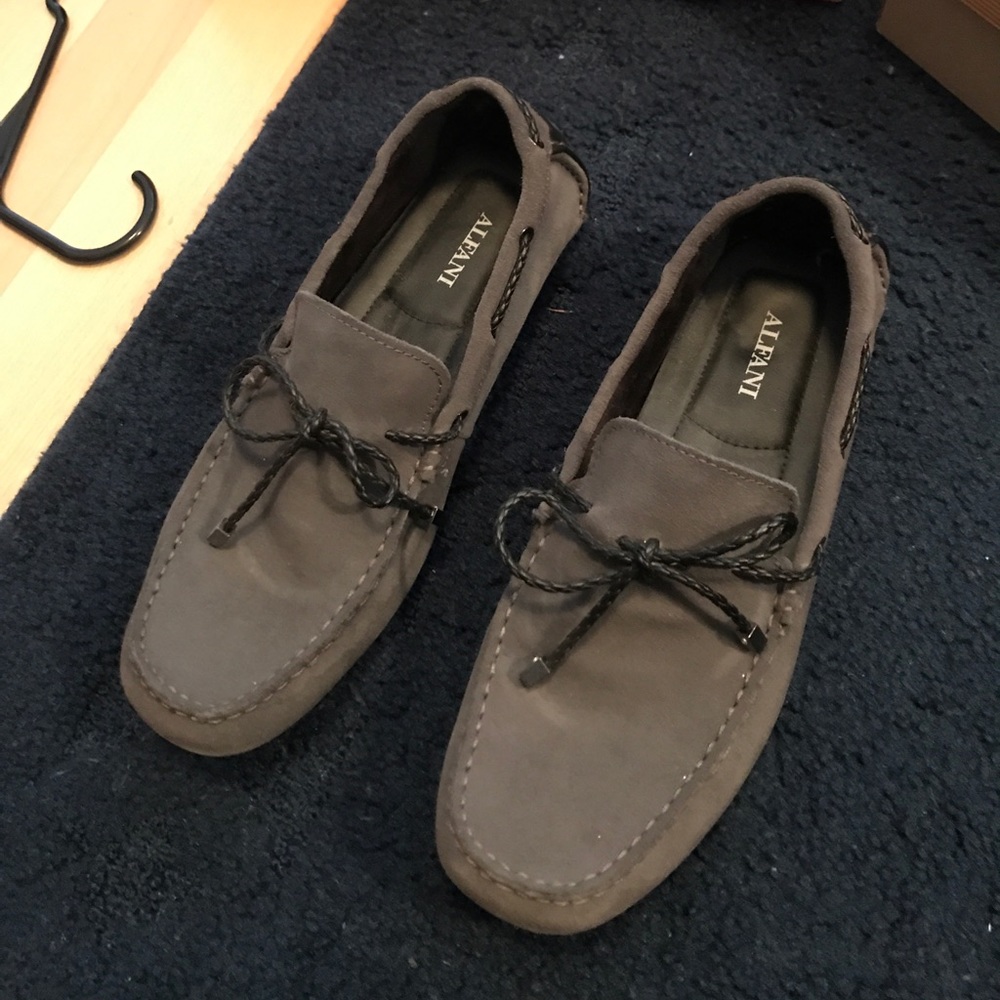 Alfani suede drivers