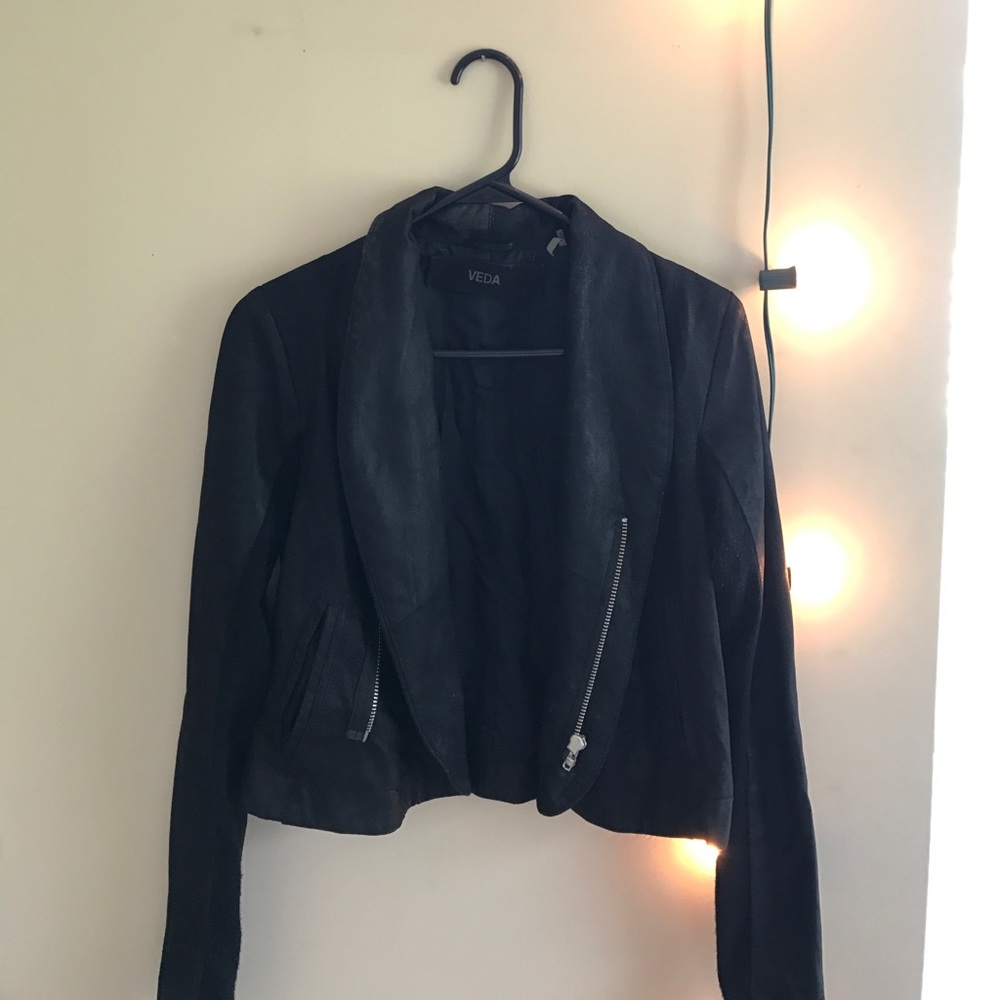 Veda 100% leather Jacket