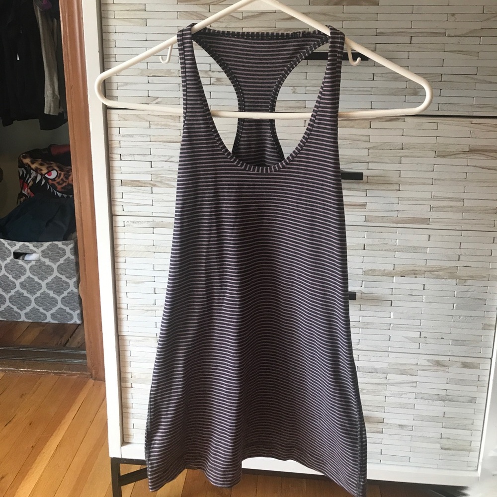 Lululemon Grey & Lilac Tank Top Size 2