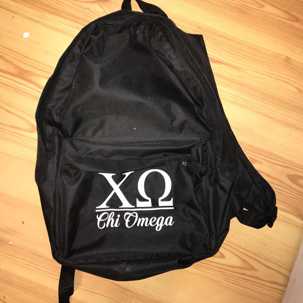 Chi Omega backpack