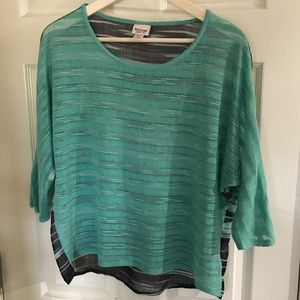 Sheer Tunic Top