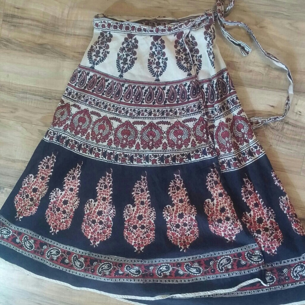 Wrap skirt