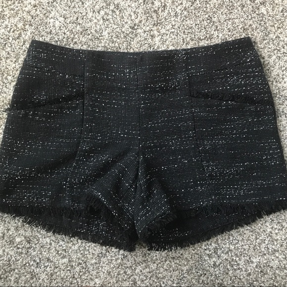 Ann Taylor LOFT Midnight Tweed Shorts - Picture 1 of 6