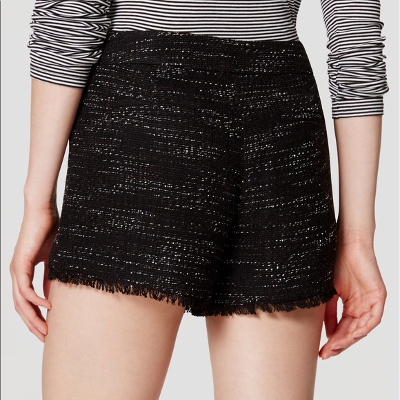 Ann Taylor LOFT Midnight Tweed Shorts - Picture 6 of 6
