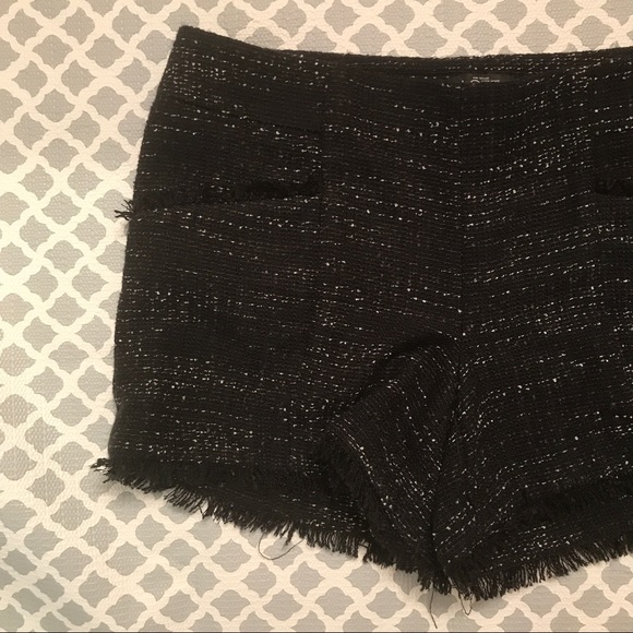 Ann Taylor LOFT Midnight Tweed Shorts - Picture 3 of 6