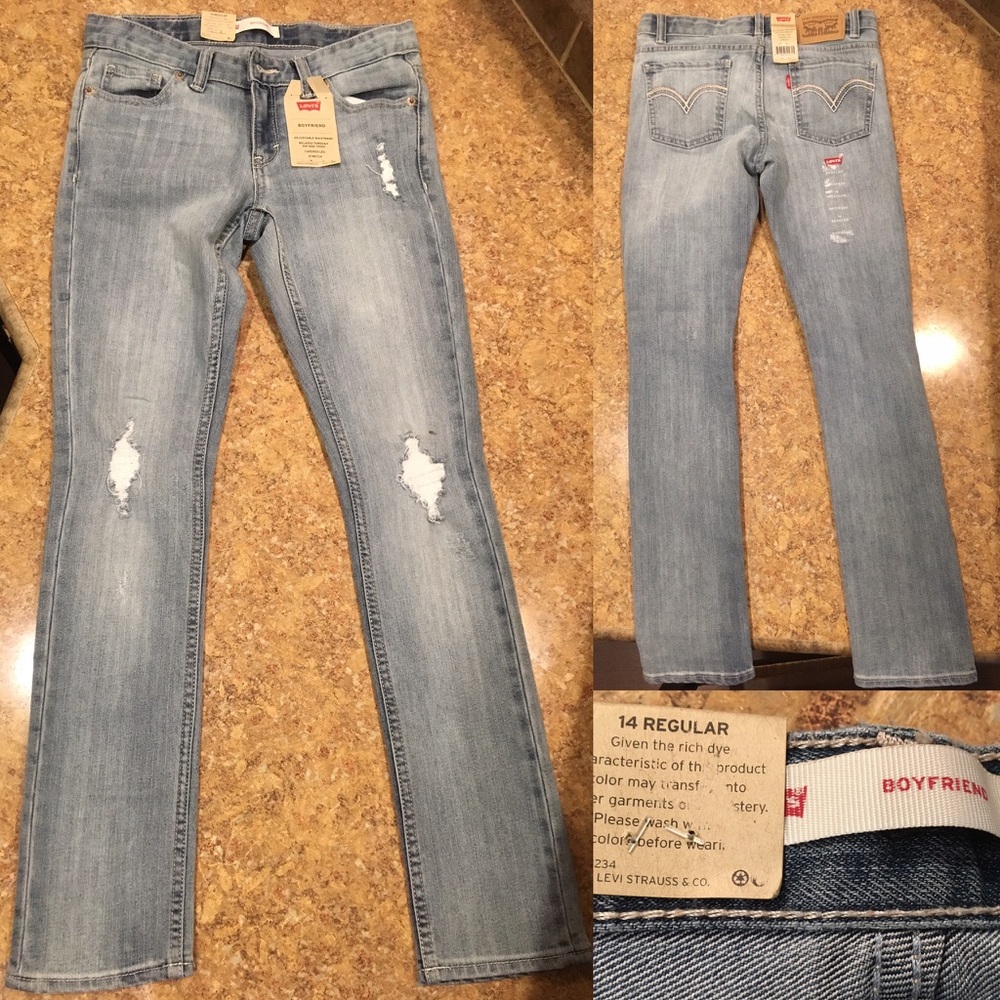 Boys size 14 Levi jeans
