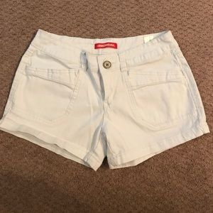 White shorts