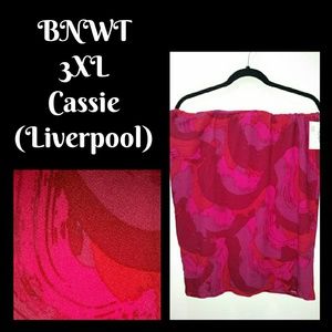 BNWT LuLaRoe 3XL Cassie pencil skirt CROSS POSTED