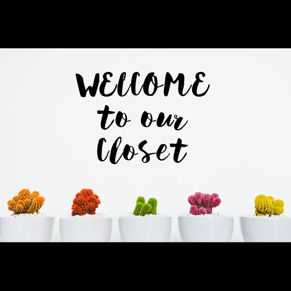 Welcome To Our Closet!!!!