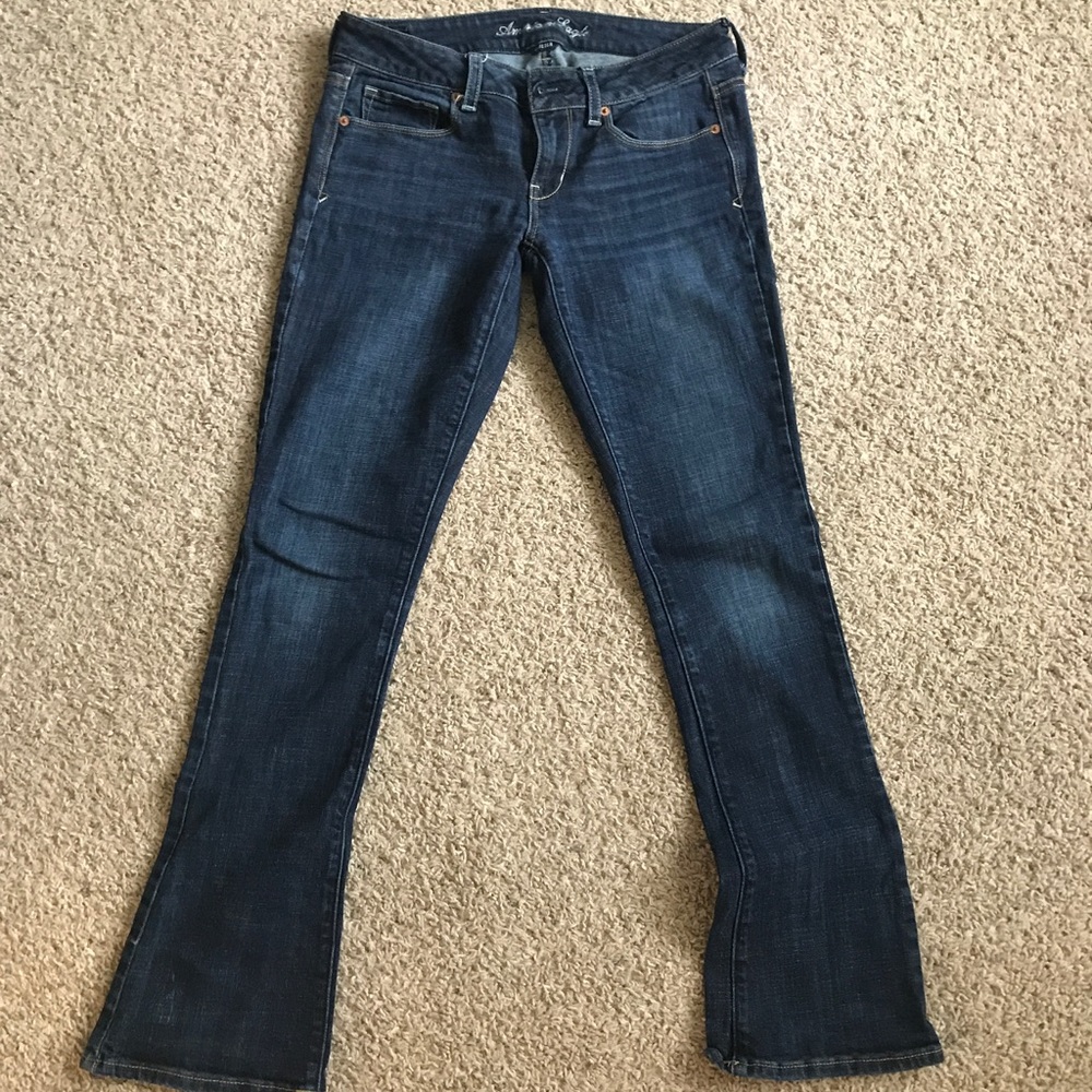 American eagle skinny kick jeans