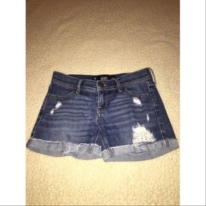 Hollister jean shorts