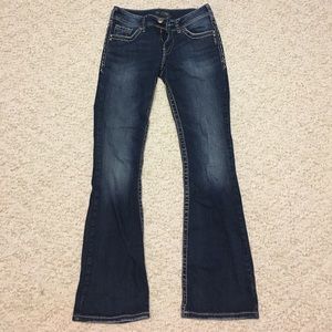 Silver brand boot cut jeans